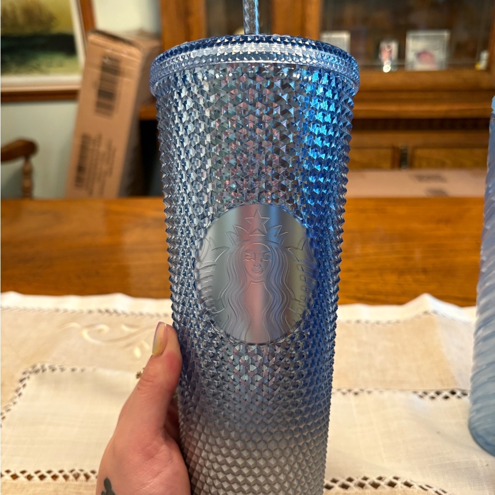 Starbucks Iridescent Blue Tumbler